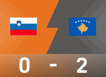 世欧预战报：卡尼凯尼克惊天乌龙，科索沃2-0十人斯洛文尼亚